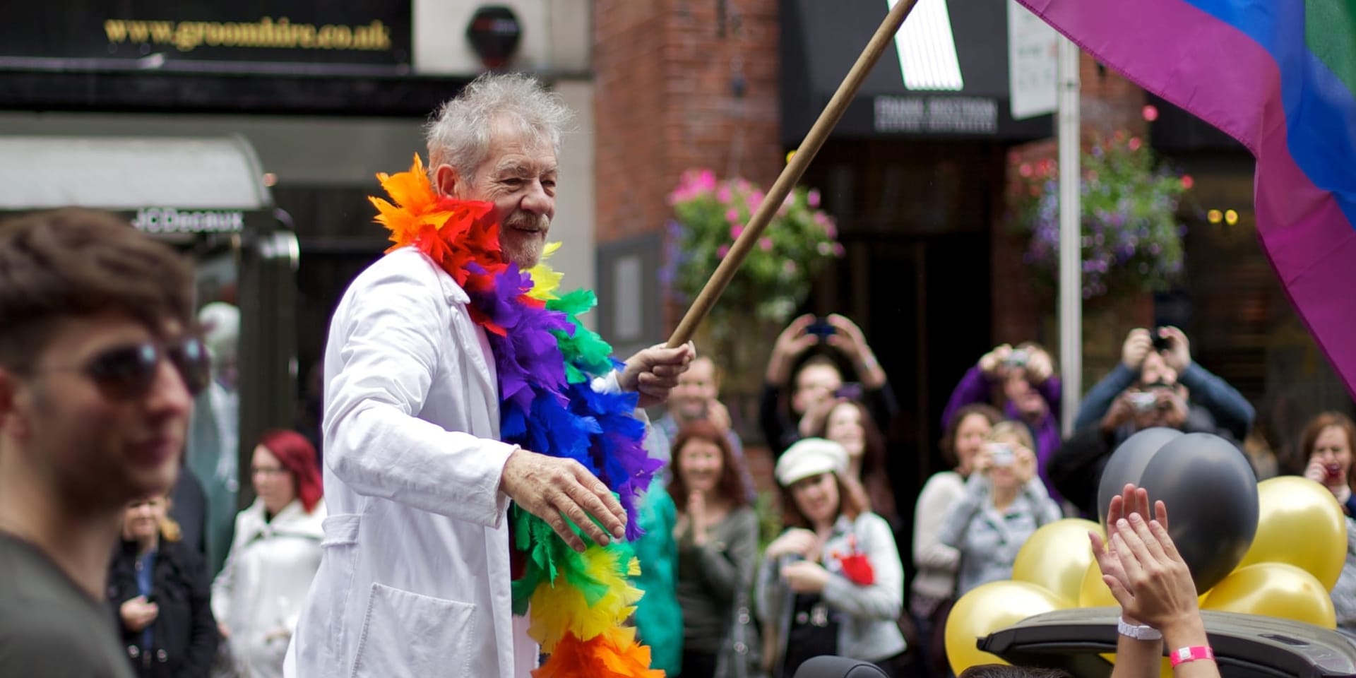 Sir Ian McKellen says fellow actor urged him to stay quiet on gay rights